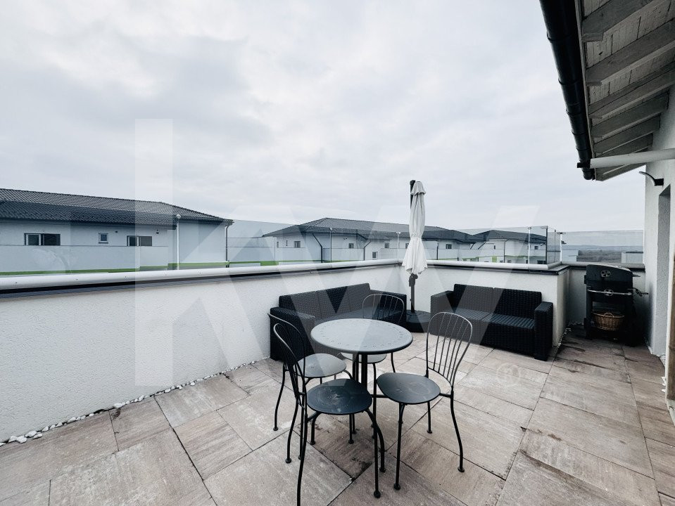 Penthouse modern cu terase spațioase si 3 locuri de parcare - Sibiu