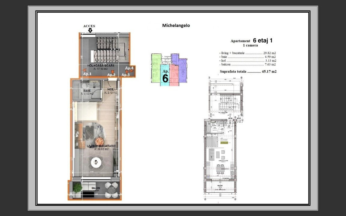 Apartament cu 1 Cameră et.1 - Vila cu design modern în Cristian-Sibiu