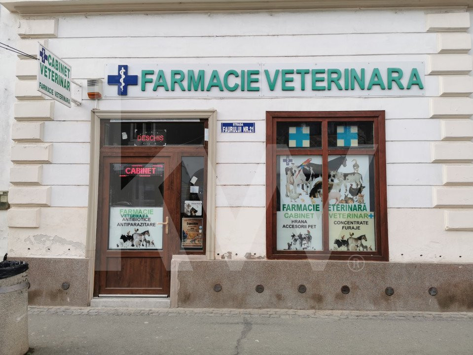 Spațiu comercial 85mp, stradal, vad pietonal, ultracentral, str. Faurului, Sibiu