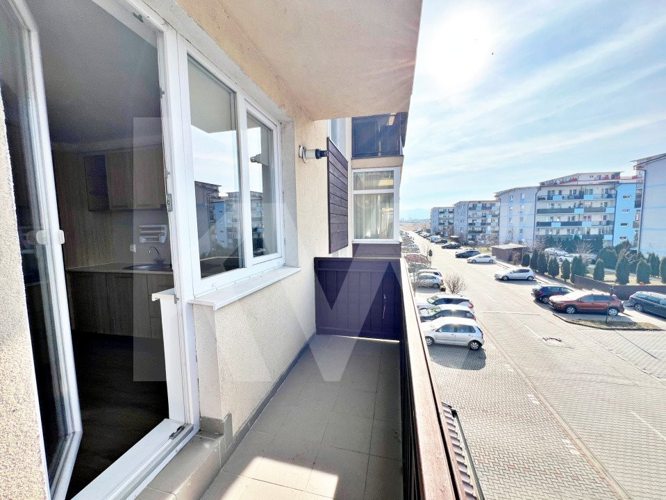 Studio compact, etaj 2 cu balcon și parcare. Cartierul Magnolia- SIBIU