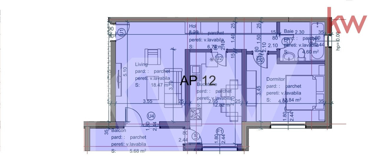 Apartament 2 camere - pretabil pentru salon sau cabinet - Selimbar