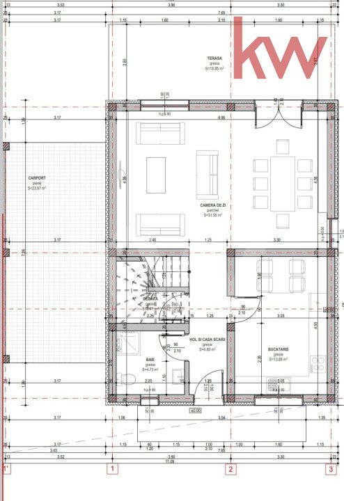 Casa single cu 550 mp teren - zona exclusiv de case - Sura Mare