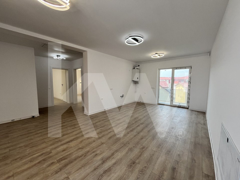 Apartament 3 camere - Bloc nou - Intabulat - Încălzire în pardoseală