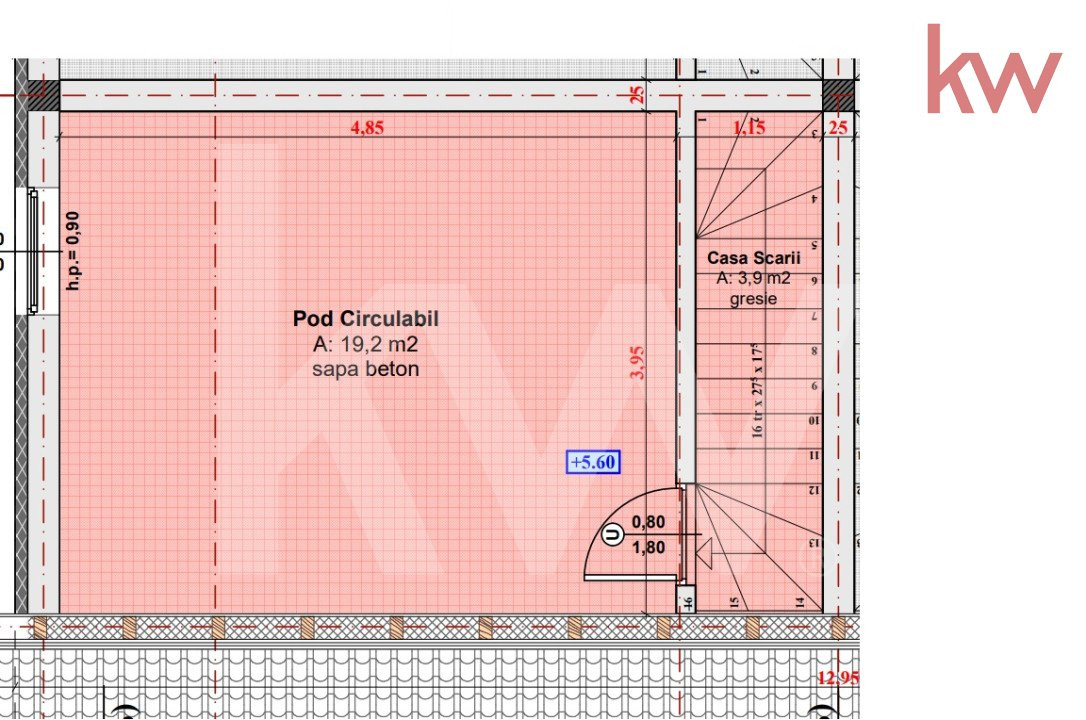 Cvadruplex Calea Cisnadiei - 5 Camere - 2 bai