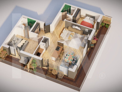 Apartament 3 camere - ultracentral - constructie noua!
