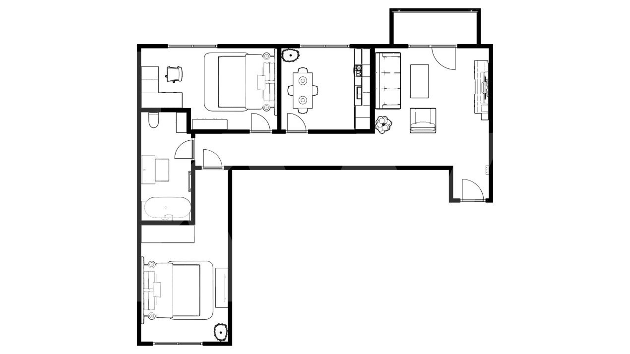 Apartament 3 camere - Nou - Selimbar - Etaj 2