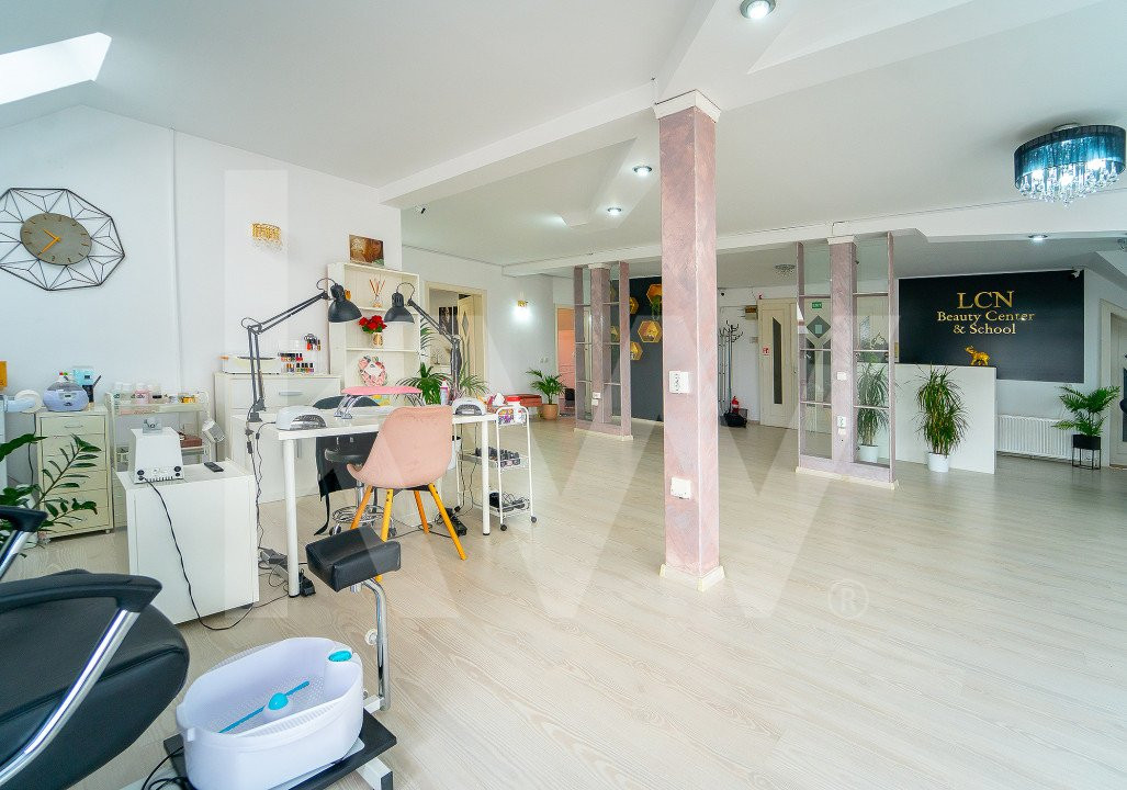 De Închiriat Salon de Înfrumusețare și Remodelare Corporală 