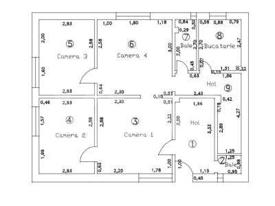 Apartament 4 camere de vânzare - zonă ultracentrală!