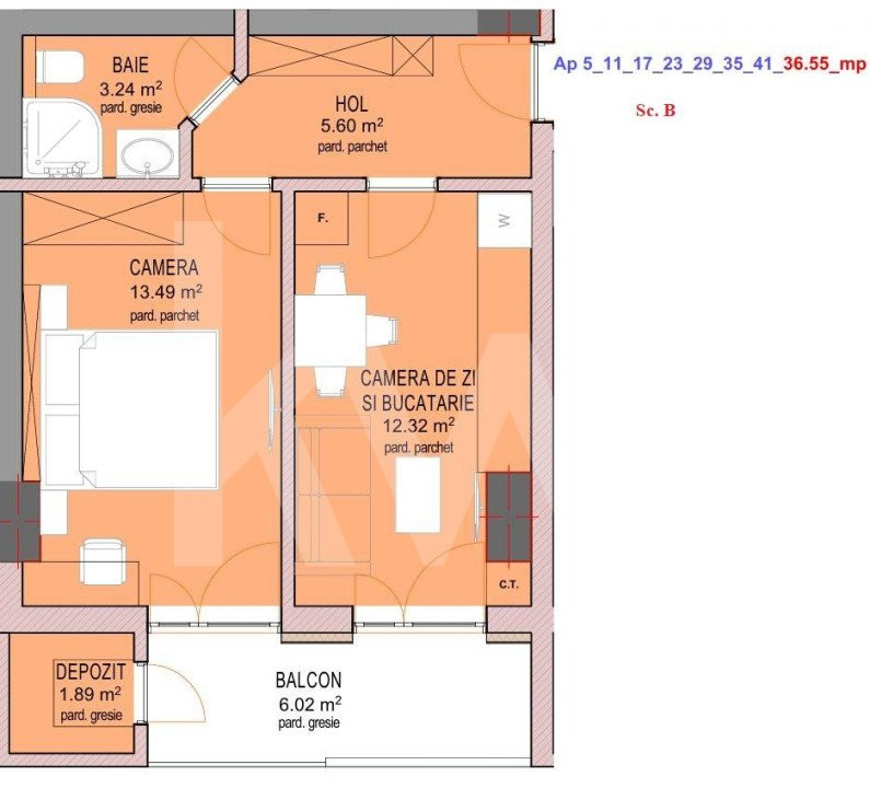 Apartament 2 camere - Nou - Decomandat - zona Doamna Stanca - La cheie