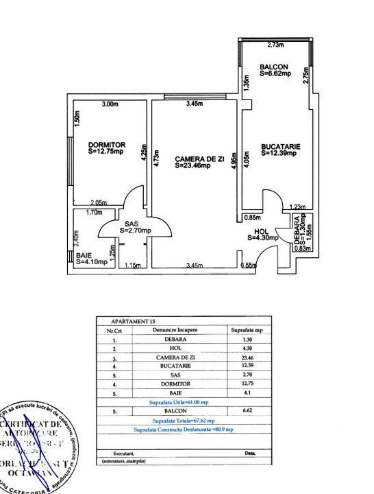 De vânzare apart. cu 2 camere, loc parcare - Str. Intrarea Siretului 